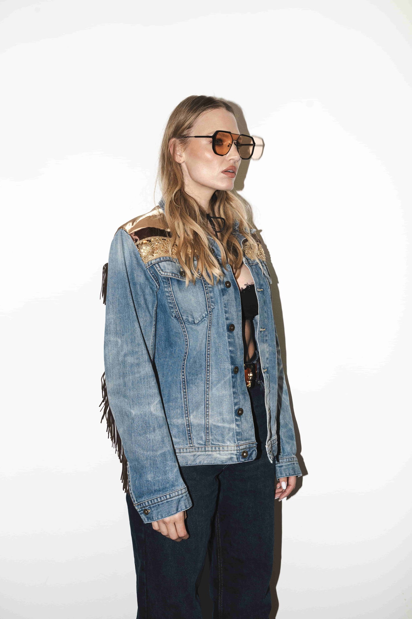 Boho Bunda Oversize Brown Gold