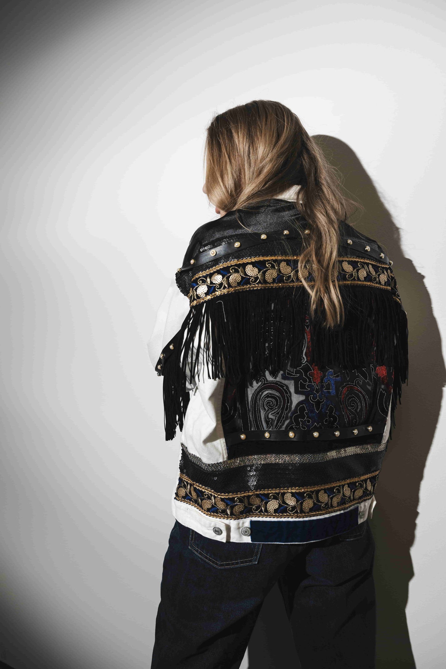 Boho Bunda White Multicolor