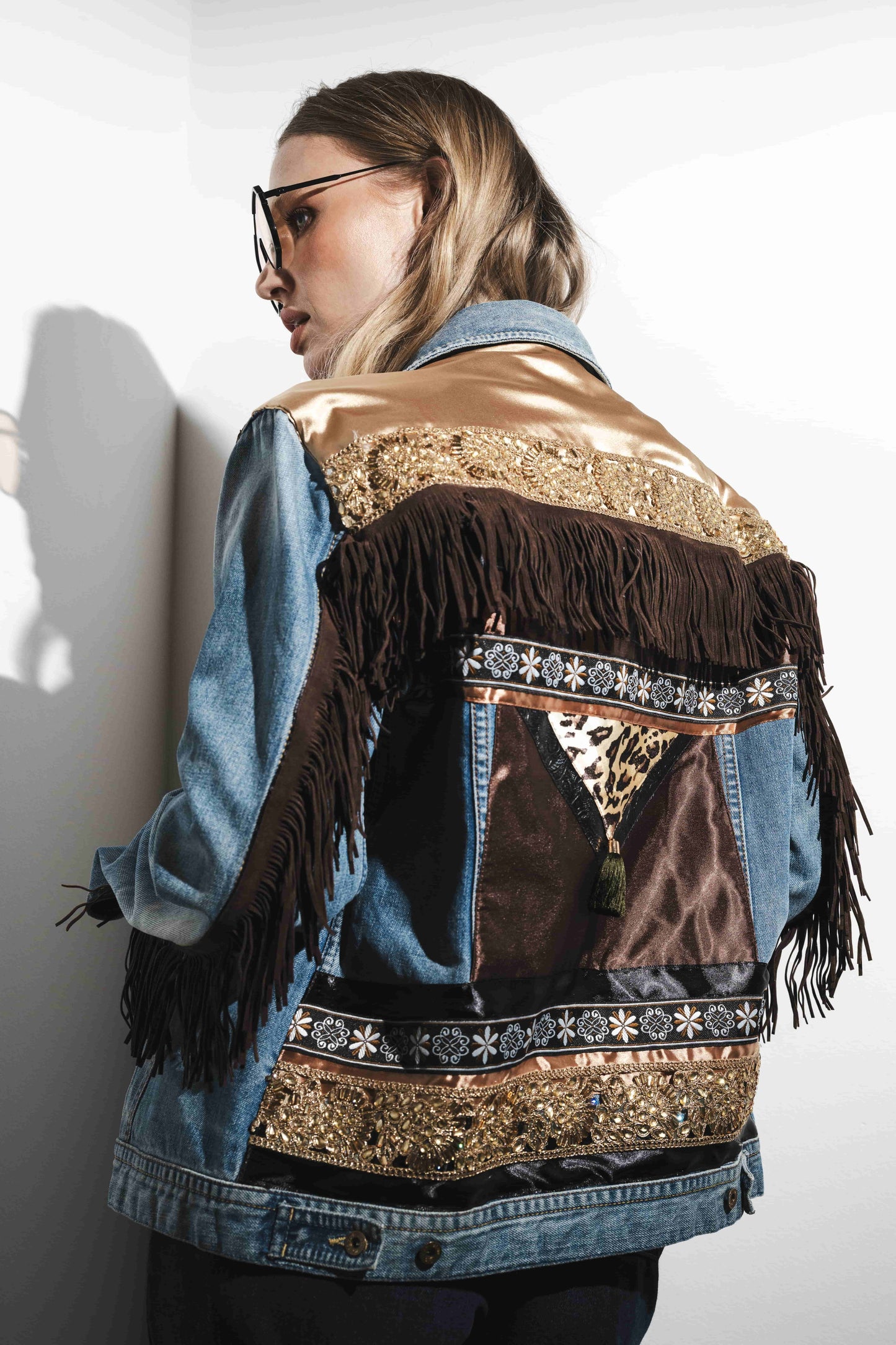 Boho Bunda Oversize Brown Gold