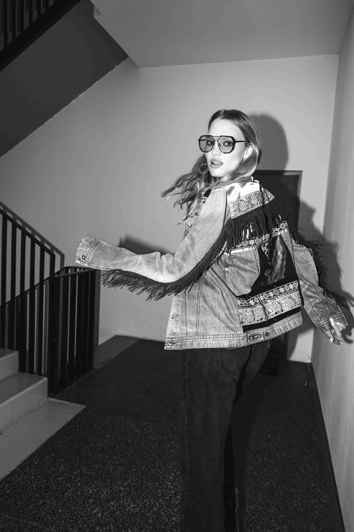 Boho Bunda Oversize Brown Gold