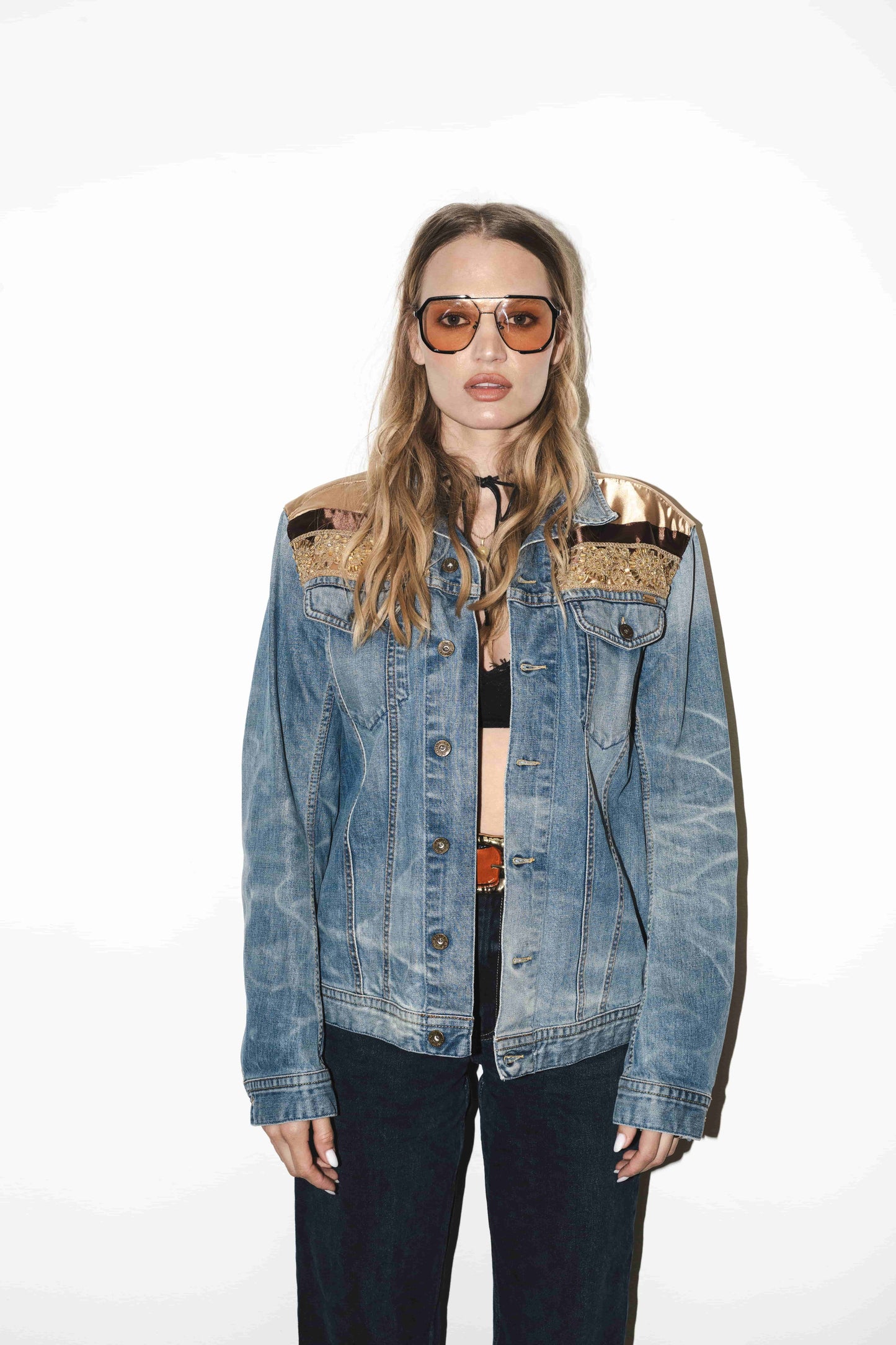 Boho Bunda Oversize Brown Gold