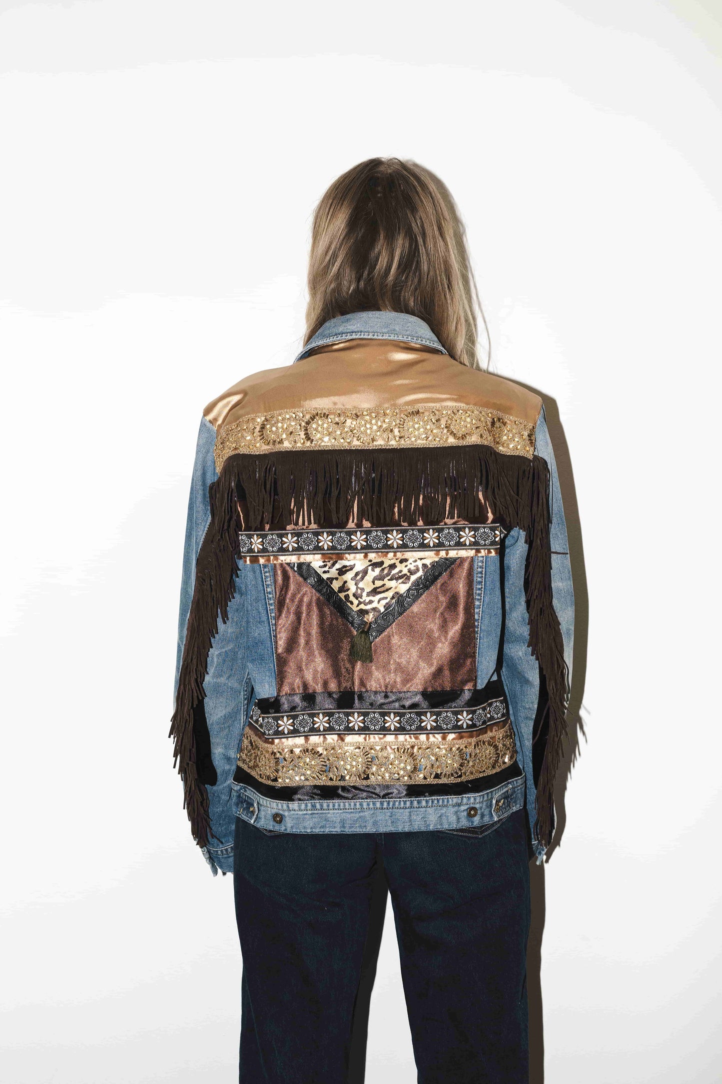 Boho Bunda Oversize Brown Gold