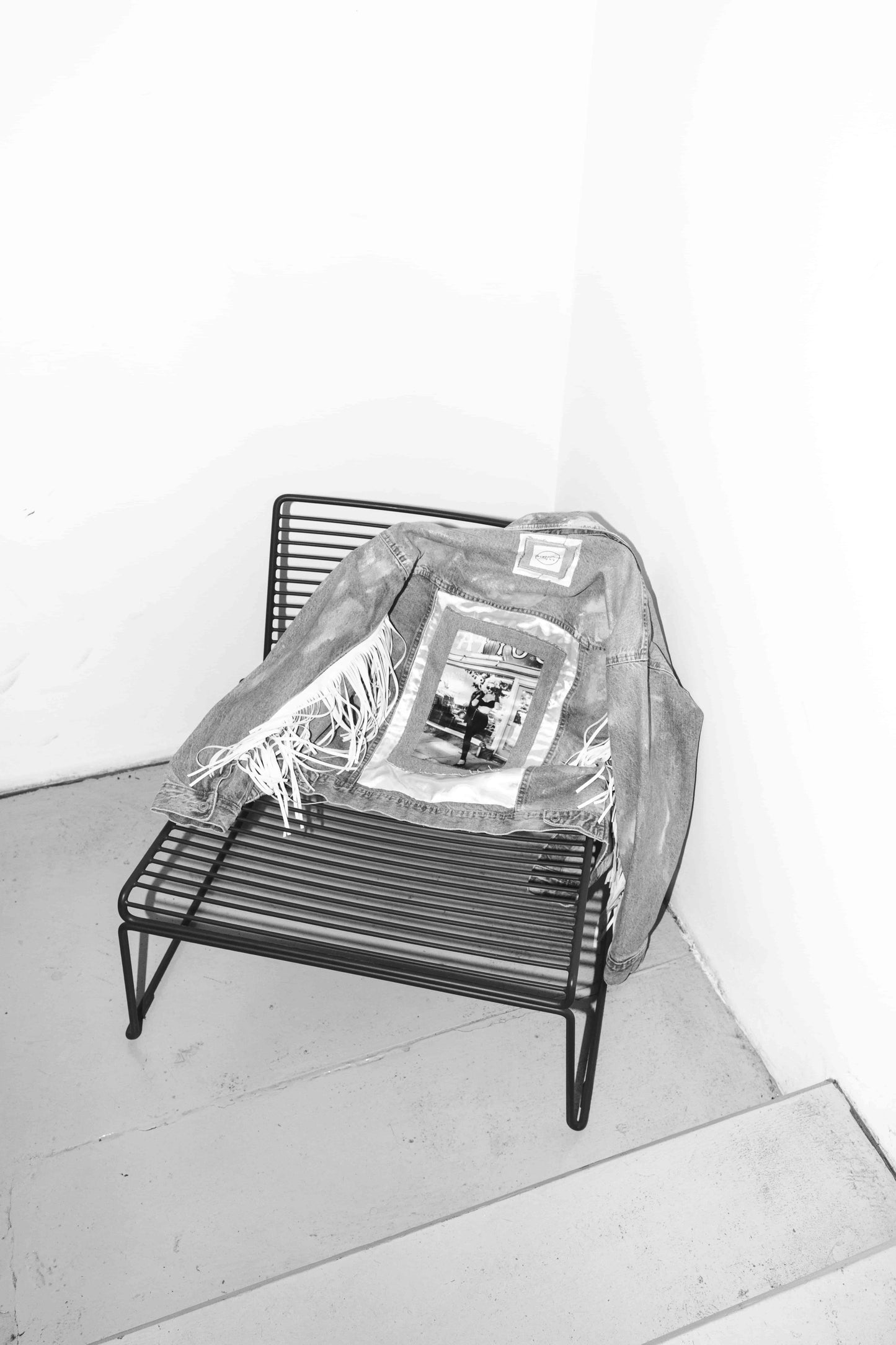 Boho Bunda Long White Tassel