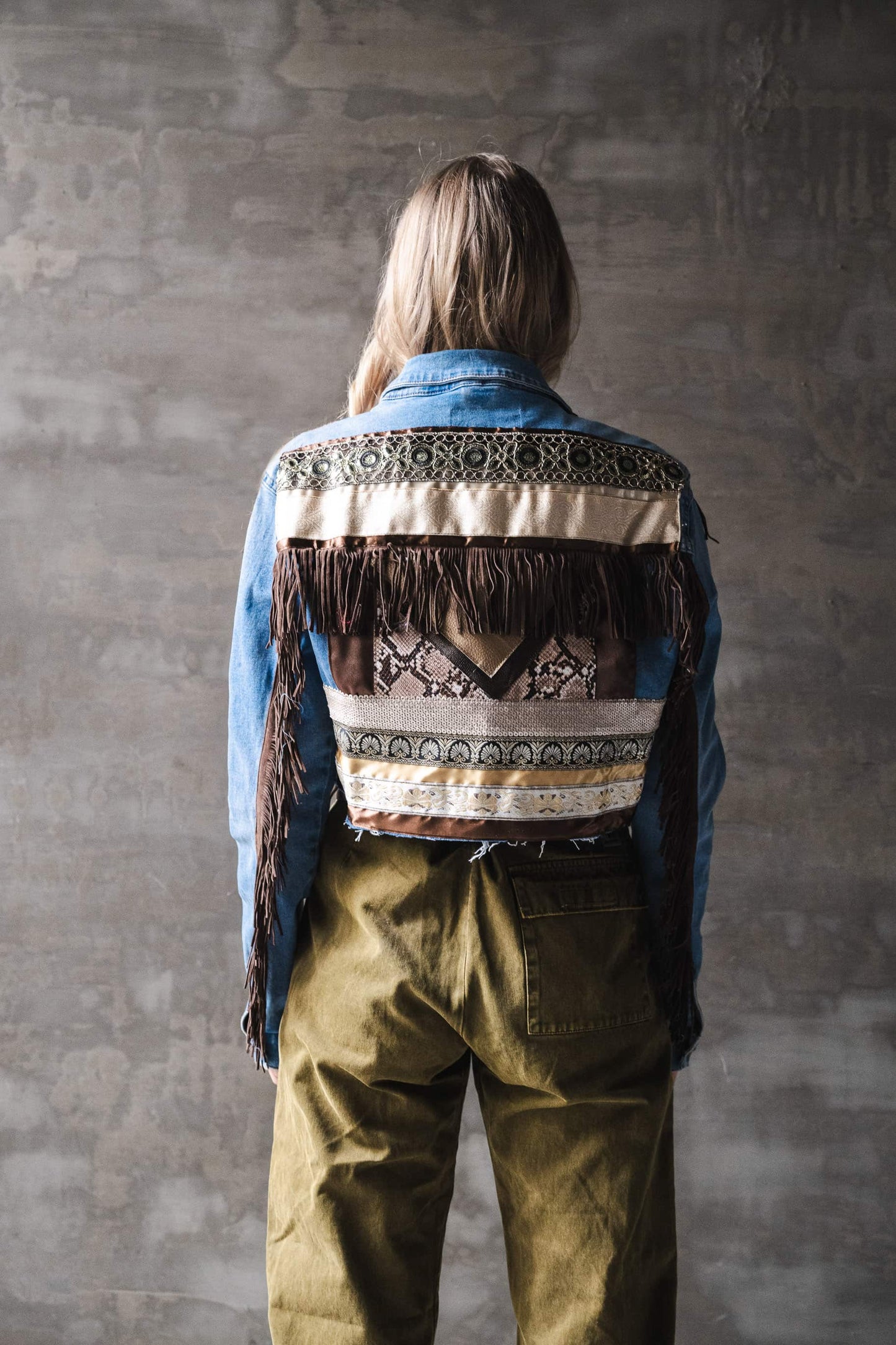 Boho Bunda Cropp Brown